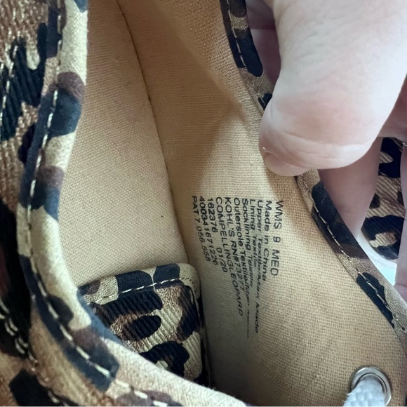 SO Platform Cheetah Printed Sneakers - Women’s Size 9 - Animal Print Lift - Picture 7 of 7